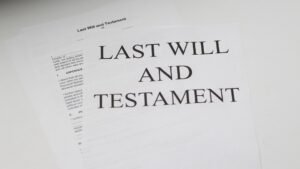 named beneficiary in a will